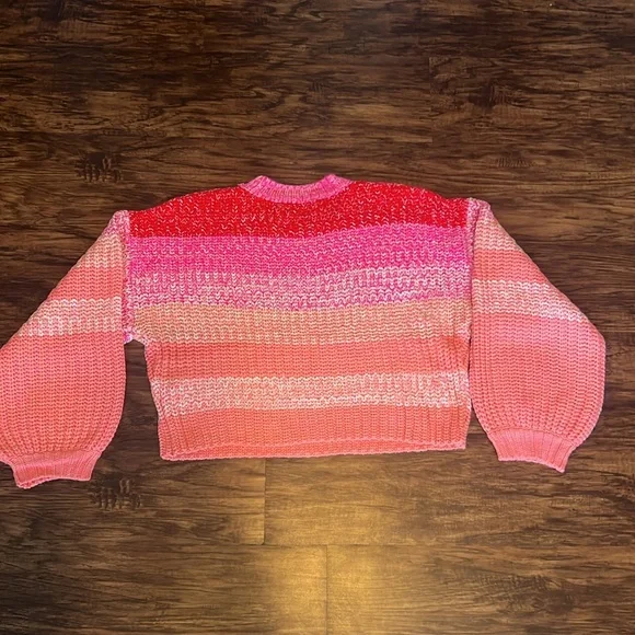 Cropped oversized sweater - Picture 3 of 3